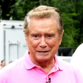 Regis Philbin; in The Regis & Kelly Show Hosts "High-Heel-A-Thon" for the March of Dimes Charity in Central Park