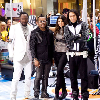 Black Eyed Peas in Black Eyed Peas in Concert on NBC's "Today Show" - June 12, 2009