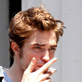 Robert Pattinson; in "Remember Me" Movie Filming on Location in New York on June 15, 2009