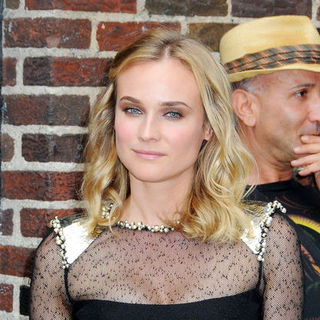 Diane Kruger in The Late Show with David Letterman - August 18, 2009 - Arrivals