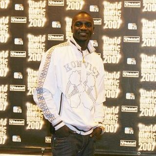Akon; in 2007 World Music Awards - Arrivals