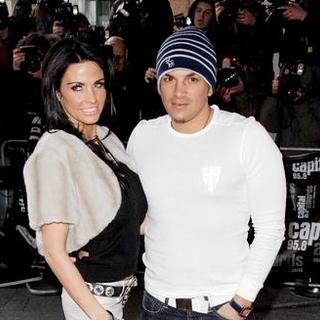 Katie Price, Peter Andre in Capital Awards 2008 - Red Carpet Arrivals