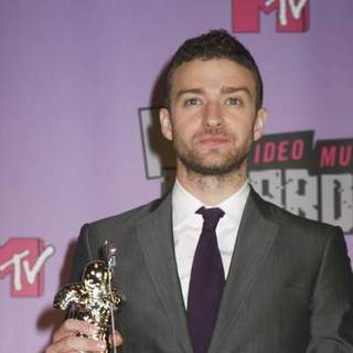 Justin Timberlake in 2007 MTV Video Music Awards - Press Room