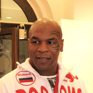 Mike Tyson in Mike Tyson Visits Russia on September 11, 2005