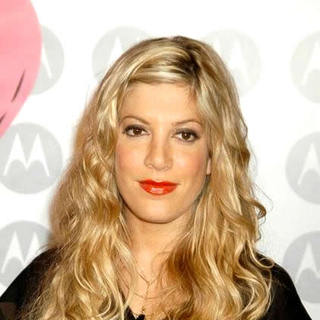 Tori Spelling in Motorola's 5th Anniversary Party Benefiting Toys for Tots