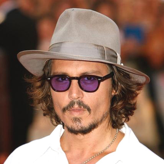 Johnny Depp in Pirates Of The Caribbean: Dead Man's Chest UK Premiere