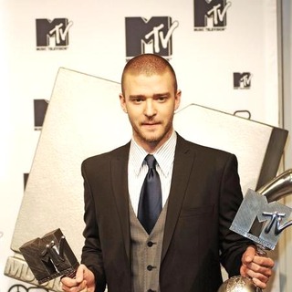 Justin Timberlake in 2006 MTV European Music Awards Copenhagen
