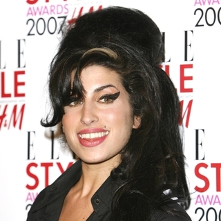 Amy Winehouse; in 2007 ELLE Style Awards in London