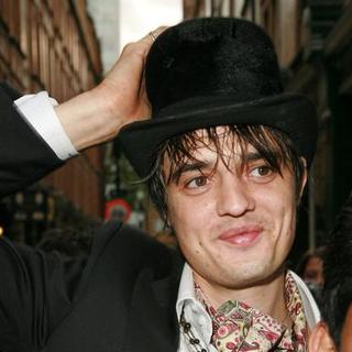 Pete Doherty Departing His Book Signing For 'Books of Albion'