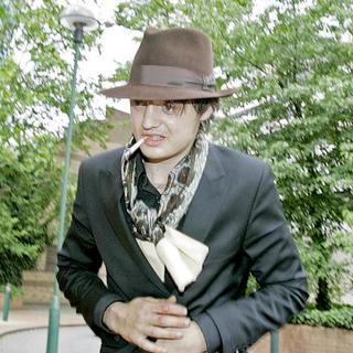 Pete Doherty Departing Court After His Case Was Adjourned