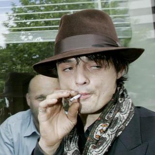 Pete Doherty Departing Court After His Case Was Adjourned