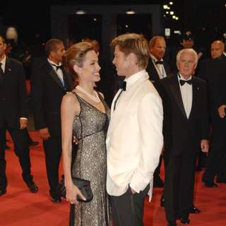 Angelina Jolie, Brad Pitt in 64th Annual Venice Film Festival - Day 7 - The Assassination of Jesse James Movie Premiere