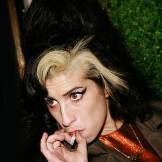Amy Winehouse; in Harvey Nichols Department Store After The Launch of Olsen Twins Fashion Range "The Row"