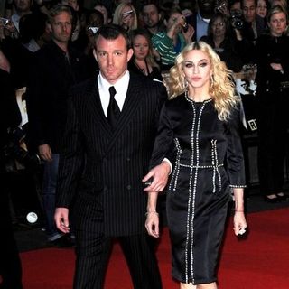 Madonna, Guy Ritchie in "RocknRolla" - UK Premiere - Arrivals