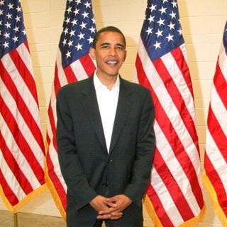 Barack Obama; in Barack Obama Campaigns For President In Las Vegas