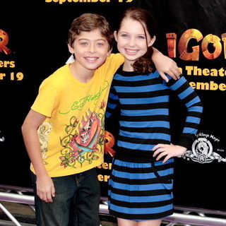 Ryan Ochoa;Sammi Hanratty; in "Igor" Los Angeles Premiere - Arrivals