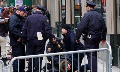 Ferguson Protesters Arrested at Macy's Thanksgiving Day Parade