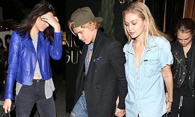 Kendall Jenner, Gigi Hadid and Cara Delevingne Party Together