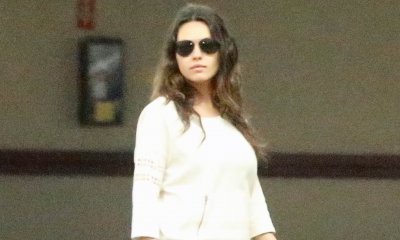 Mila Kunis Shows Off Her Slim Post-Baby Body Eight Weeks After Giving Birth to Baby Wyatt