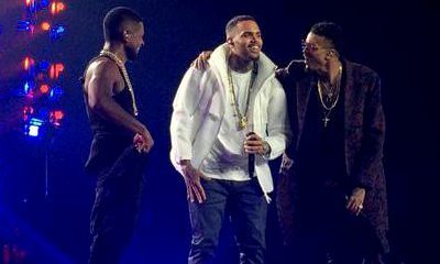 Video: Usher Joined by Chris Brown, August Alsina and More at L.A. Concert