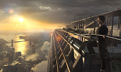 Joseph Gordon-Levitt Walks on Tightrope in New Image of 'The Walk'