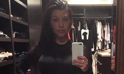 Kourtney Kardashian Shows Off Her Tiny Waist 6 Weeks After Giving Birth