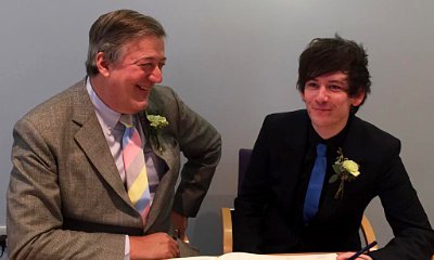 Stephen Fry Marries Elliott Spencer After Brief Engagement