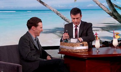 Video: Benedict Cumberbatch 'Honeymoons' With Jimmy Kimmel