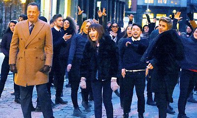 Carly Rae Jepsen Films 'I Really Like You' Video With Justin Bieber and Tom Hanks