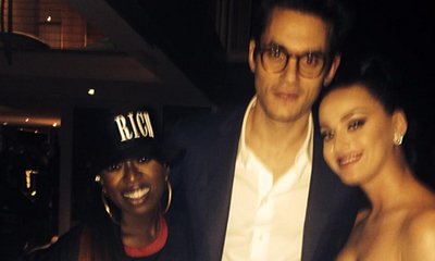 Katy Perry Cozies Up to John Mayer at Super Bowl After-Party