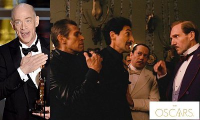 Oscars 2015: J.K. Simmons, 'Grand Budapest Hotel' Are First Winners
