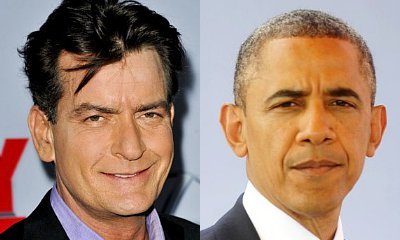 Charlie Sheen Slammed Following Racist Tweet Against President Obama
