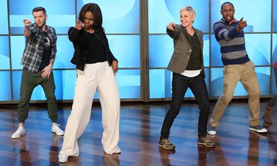 Michelle Obama Shows Her 'Uptown Funk' Moves on 'Ellen DeGeneres'