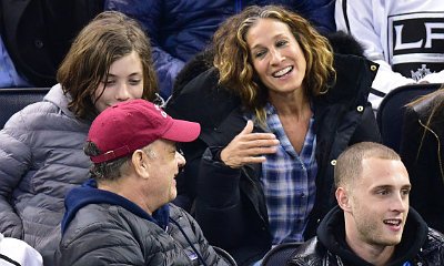Sarah Jessica Parker Insists She 'Adores' Tom Hanks After Spotted Making a Face Behind Him