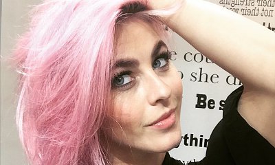 Julianne Hough Debuts New Pink Do