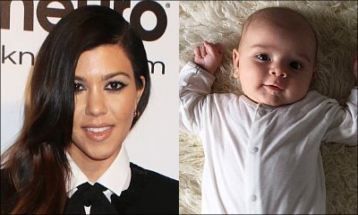 Kourtney Kardashian Shares First Picture of Adorable Baby Boy Reign