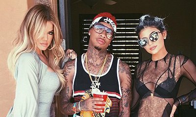 Kylie Jenner Wears Skimpy Lingerie While Attending Khloe's Coachella Party With Tyga