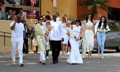 Tyga Takes His Son to Church With Kylie Jenner