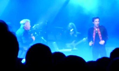 Video: Brandon Flowers Covers 'Bizarre Love Triangle' With New Order's Bernard Sumner
