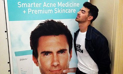 Joe Jonas Pranks Adam Levine's Proactiv Ad in Hilarious Instagram Photo
