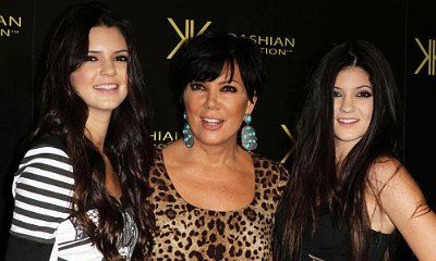 Kendall and Kylie Shower Kris Jenner With Balloons and Flowers on Mother's Day