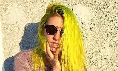 Kesha Dyes Her Hair 'Slimey' Green