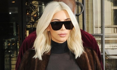 Kim Kardashian: Going Platinum Blonde Damages My Hair