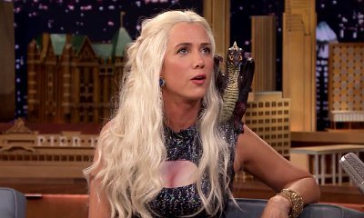 Video: Kristen Wiig Visits 'Tonight Show' as Khaleesi From 'Game of Thrones'
