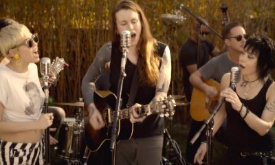 Video: Miley Cyrus Covers 'Androgynous' With Joan Jett and Against Me!'s Laura Jane Grace