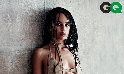 Zoe Kravitz Goes Sexy in Stone-Age-Inspired Bikini for GQ Shoot
