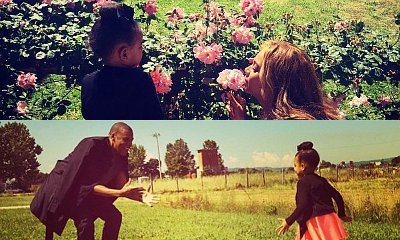 Beyonce Shares Sweet Family-Time Photos With Blue Ivy and Jay-Z