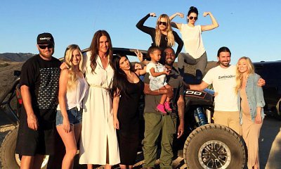 Caitlyn Jenner Reunites With Her Kids and Their Spouses on Father's Day