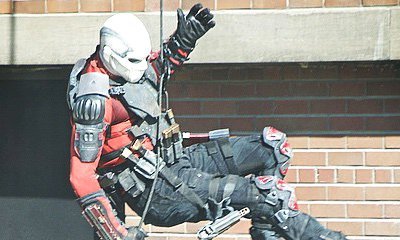 Deadshot Descends Building in New 'Suicide Squad' Set Photos and Video