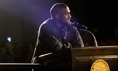 Kanye West Gives Inspiring Speech to Graduating Fashion Students